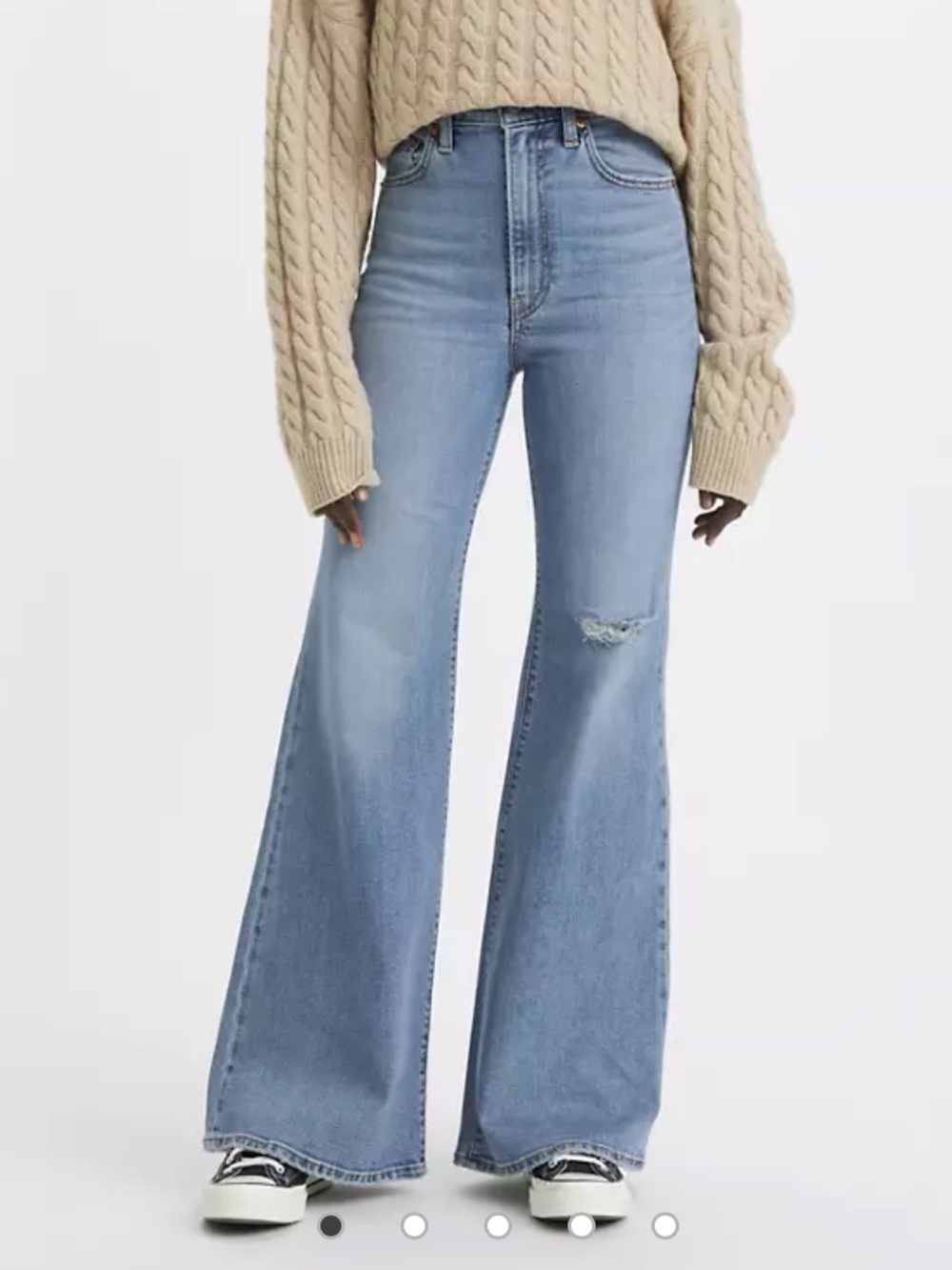 Lexi’s ribcage bell jeans
